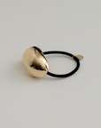 Bold Crescent Metal Hair Tie