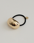 Bold Crescent Metal Hair Tie