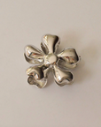 Flower Metal Hair Clip