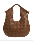 Tracy Saddle Vegan Leather Bag
