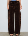 Cosette Barrel Corduroy Pants
