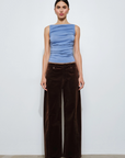 Cosette Barrel Corduroy Pants