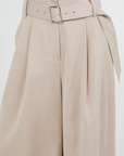 Lindsay Belted Capri Shorts