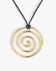 Ashton Spiral Cord Necklace by Mod + Jo