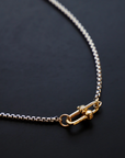 Nova Round Box Chain Necklace