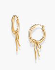 Lisette Bow Hoops by Mod + Jo