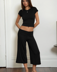Sora Wide Leg Capris