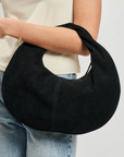 Farrah Suede Hobo Bag