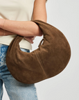 Farrah Suede Hobo Bag