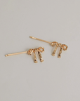 Ribbon Metal Hair Pins