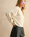 Fatima Boat Neck Sweater