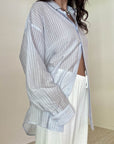 Penny Pinstripe Button Down Shirt