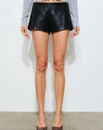 Juno Leather Shorts