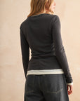 Lilly Layered Long Sleeve Tee