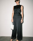 Mireya Satin Lace Pants