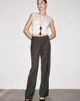Charlotte Pinstripe Trousers