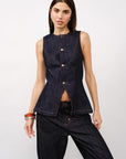 Scarlett Denim Vest