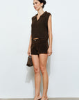 Bronte Cable Knit Vest