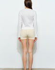 Eloise Striped Knit Shorts