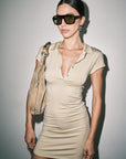Adriana Polo Mini Dress