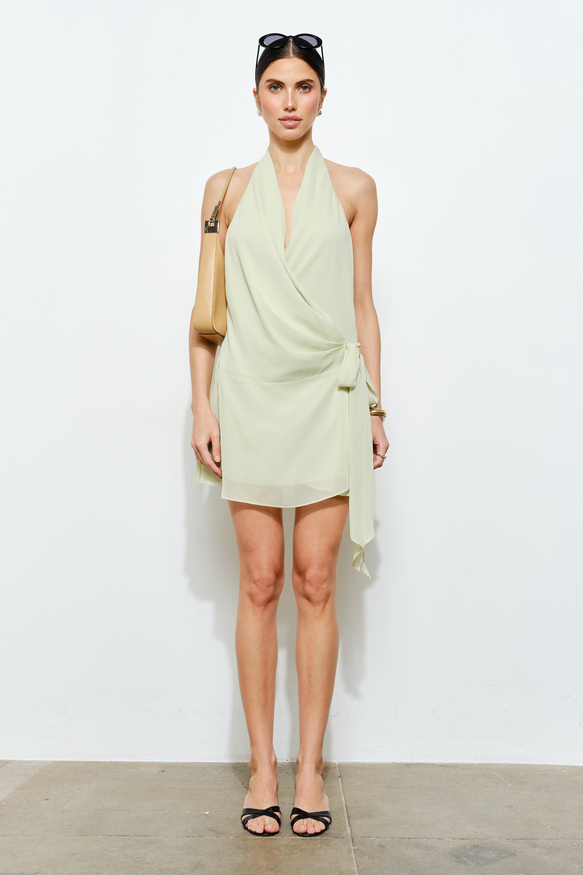 Valentina Wrap Mini Dress