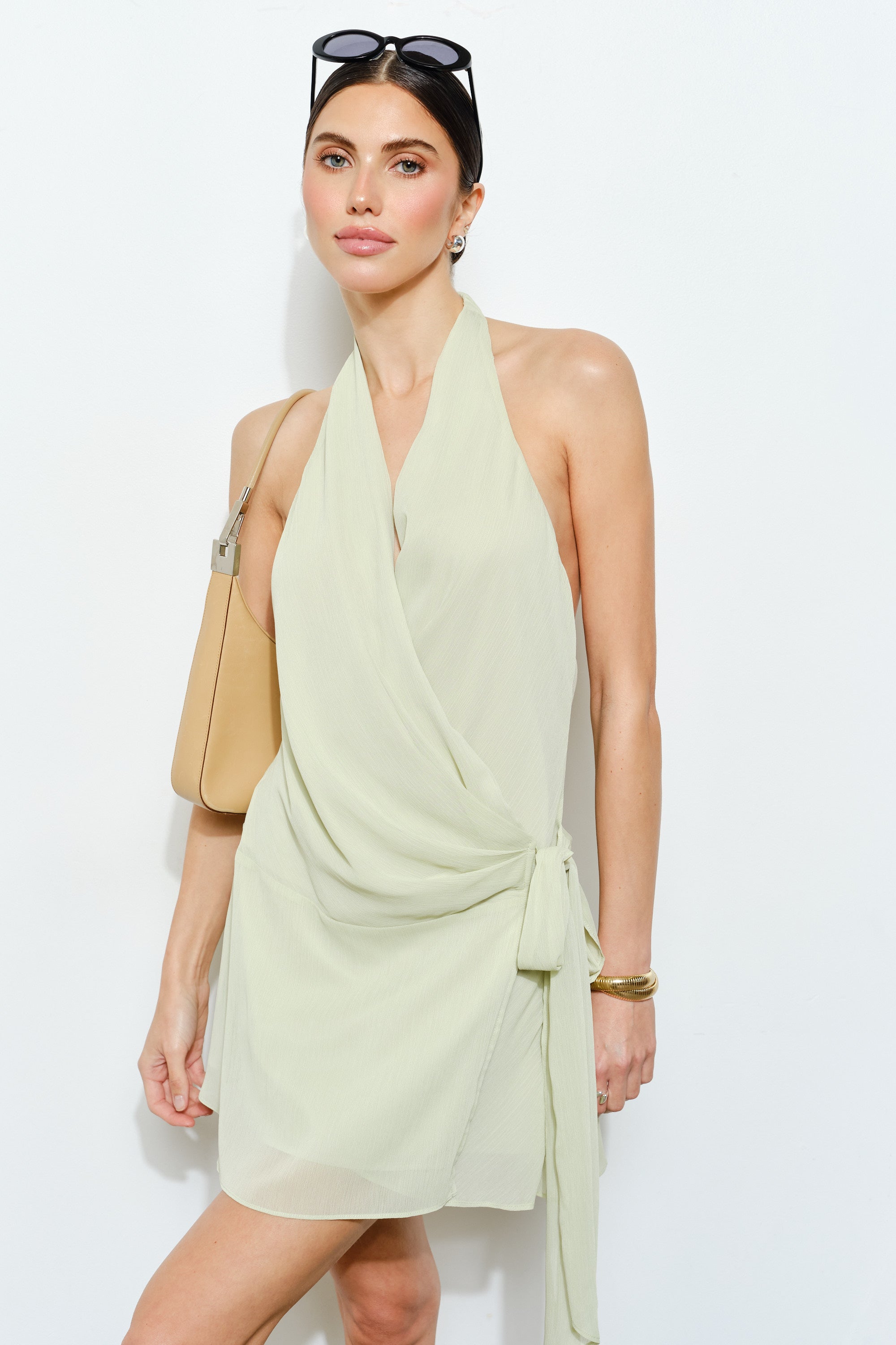 Valentina Wrap Mini Dress