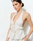 Evangeline Halter Top
