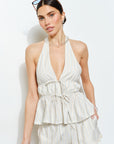 Evangeline Halter Top