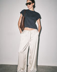 Mireya Satin Lace Pants