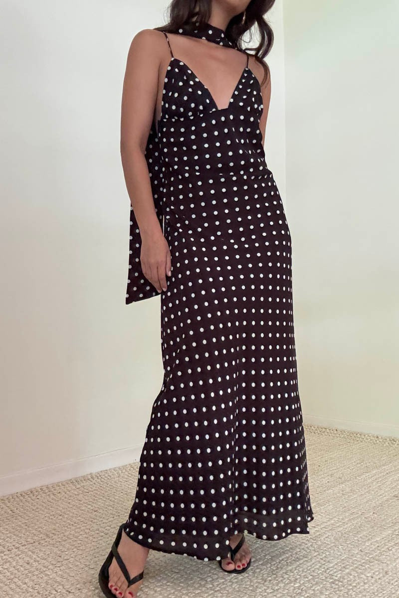 Shirley Chiffon Maxi Dress