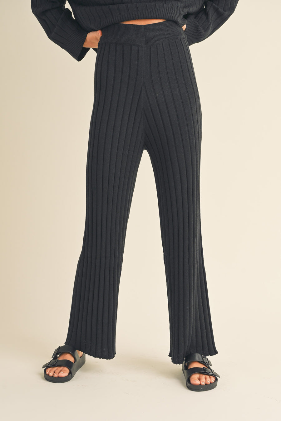 Noah Ribbed Knit Pants