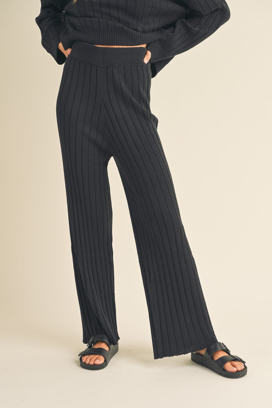 Noah Ribbed Knit Pants