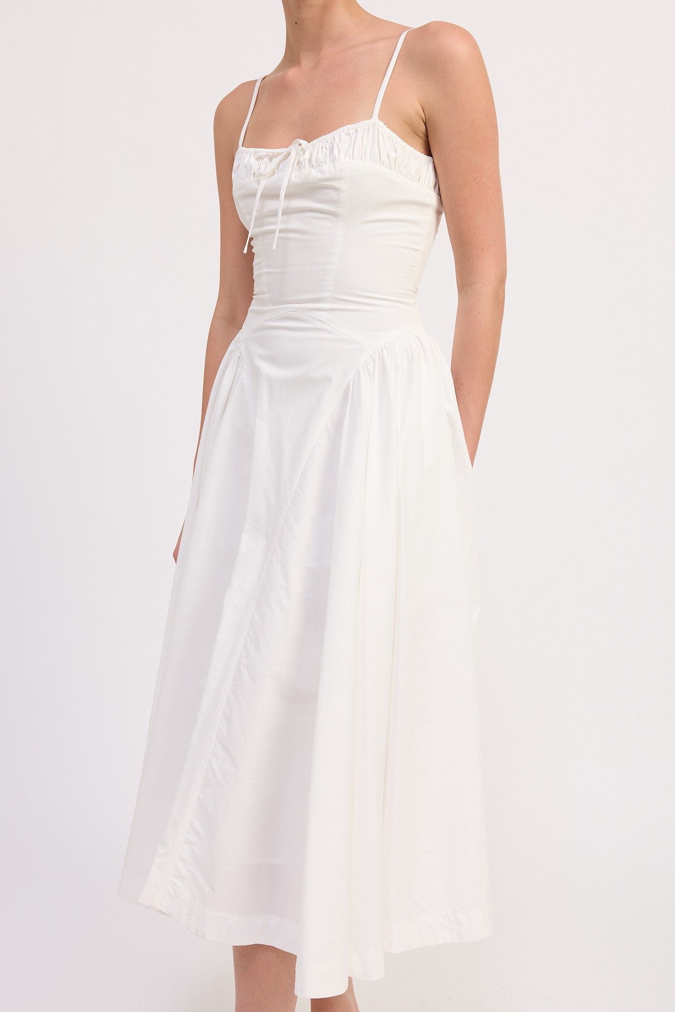 Carly A-line Midi Dress