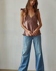 Love Notes Satin Top