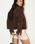 Amber Suede Jacket