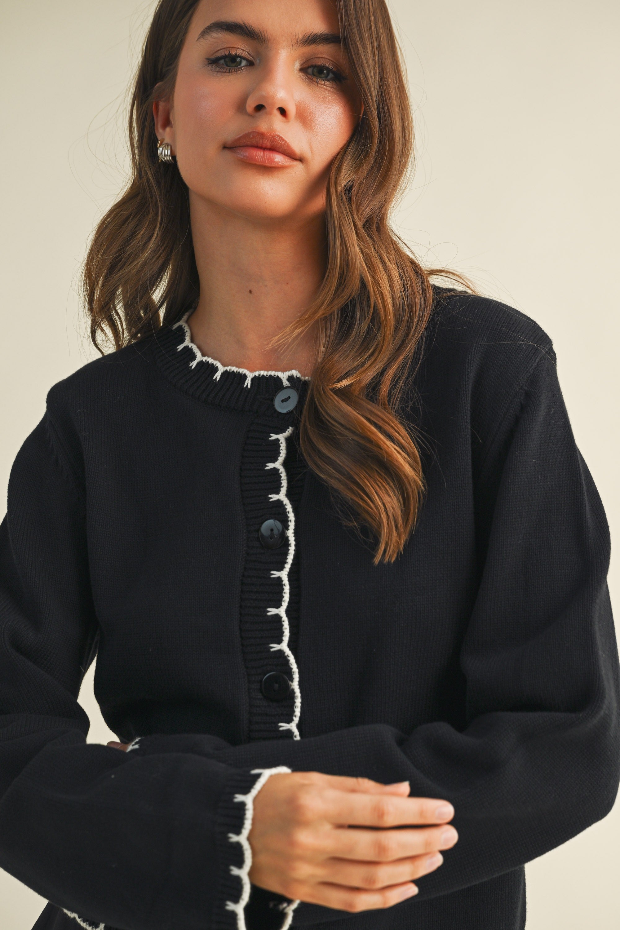 Emmie Edge Stitch Sweater