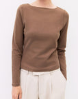 Martina Boat Neck Top