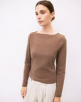 Martina Boat Neck Top
