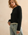 Jaden Layered Knit Top