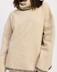 Heather Turtle Neck Sweater