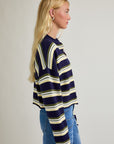 Rina Striped Cardigan