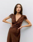 Vivienne Satin Dress