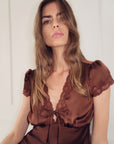 Vivienne Satin Dress