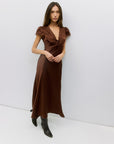 Vivienne Satin Dress