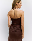 Crystal Halter Top