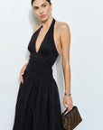 Erica Halter Poplin Dress