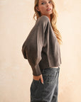 Fatima Boat Neck Sweater