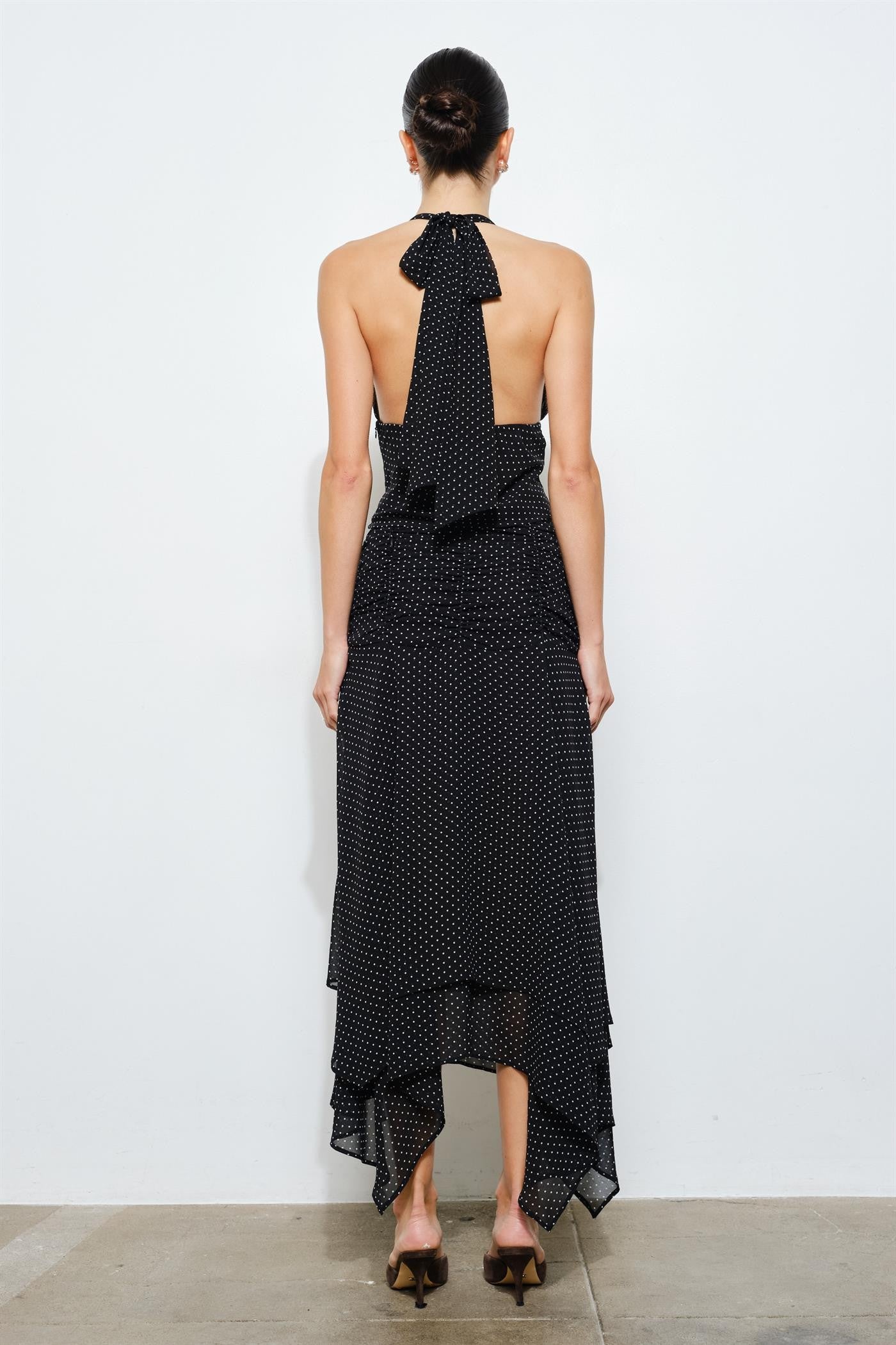 Liora Scarf Hem Maxi Skirt