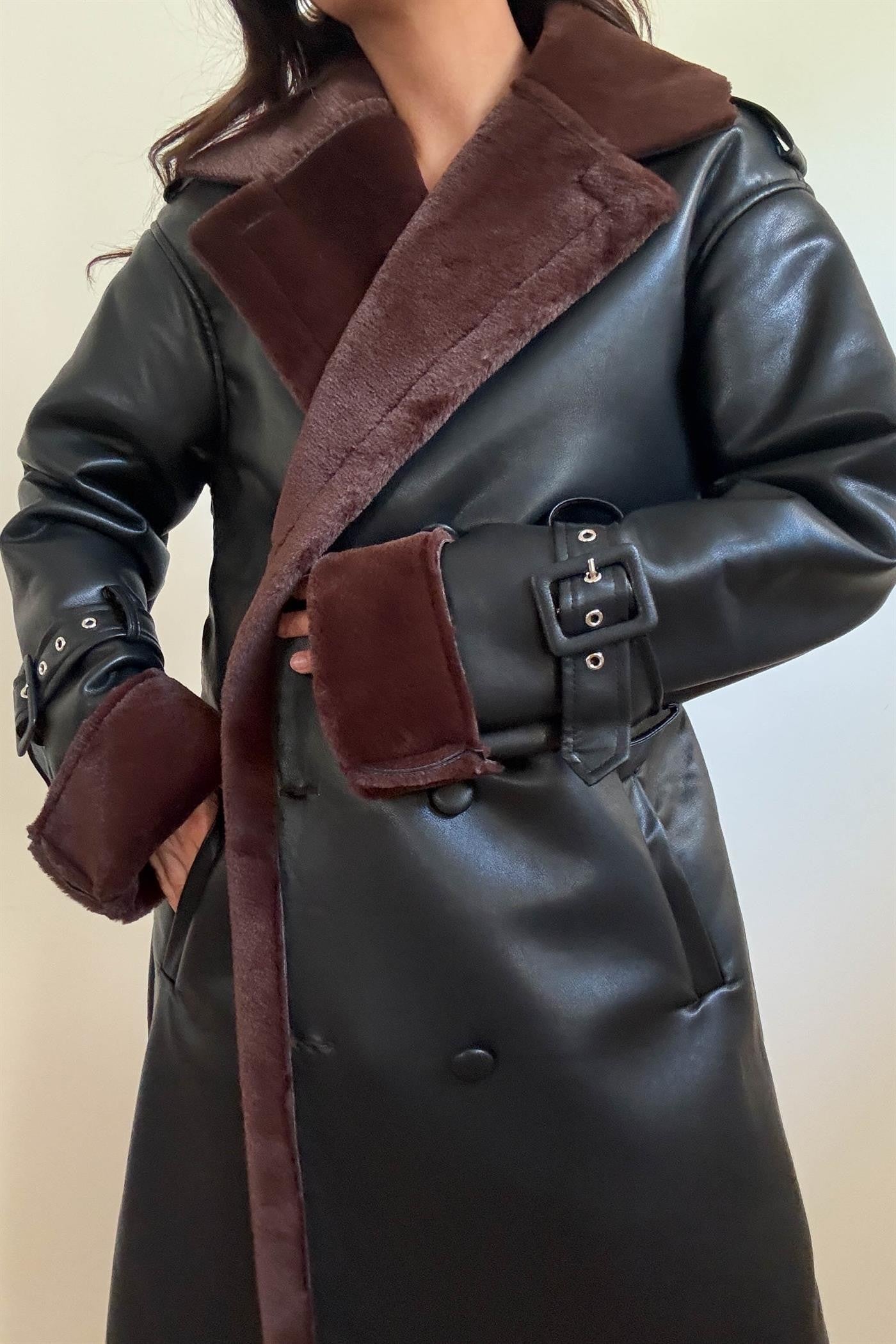 Chelsea Faux Fur Overcoat