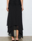 Liora Scarf Hem Maxi Skirt
